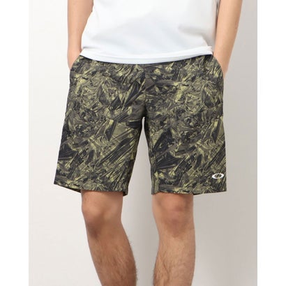 オークリー OAKLEY メンズ クロスハーフパンツ ENHANCE MOBILITY SHORTS 9INCH 3.0 FOA403589 （カーキ）