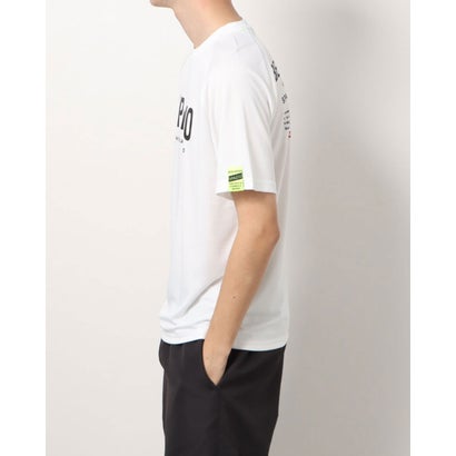 スパッツィオ SPAZIO メンズ サッカー/フットサル 半袖シャツ SPAZIOバックプリントプラシャツ_ GE0840 (ホワイト)バーゲン サッカー 用品 セール