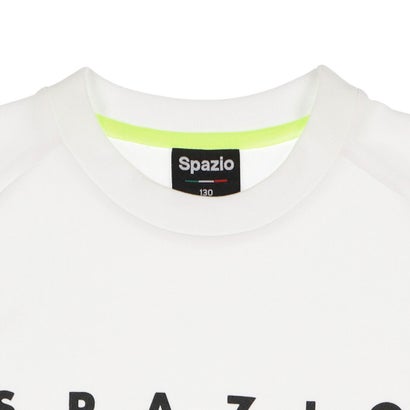 スパッツィオ SPAZIO ジュニア サッカー/フットサル 半袖シャツ Jr.ロゴプラシャツ_ GE0831 (ホワイト)安売り サッカー 用品 セール