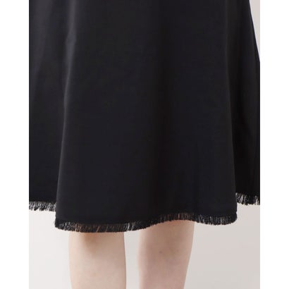 新作正規店 リネーム 裾フリンジAラインスカート （ブラック）：LOCOMALL（ロコンド公式ストア） Rename 豊富な高品質
