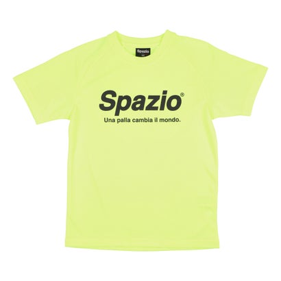 スパッツィオ SPAZIO ジュニア サッカー/フットサル 半袖シャツ JrSpazioプラシャツ GE-0782 (イエロー)ネット注文 サッカー 用品 セール