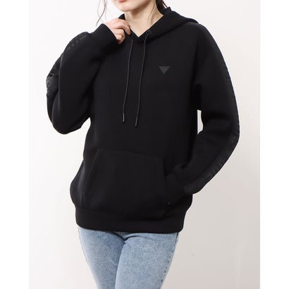 ゲス GUESS Logo Tape Hoodie （JBLK）