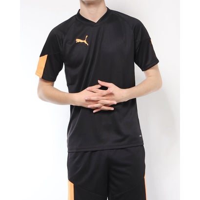 プーマ PUMA メンズ サッカー/フットサル 半袖シャツ INDIVIDUALFINAL SSシャツ_ 658088 (ブラック)安売り サッカー 用品 セール