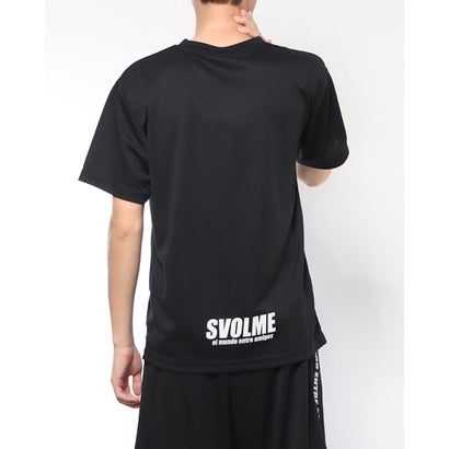 スボルメ SVOLME メンズ サッカー/フットサル 半袖シャツ シンプルロゴプラT 1221-92600 (ブラック)ネット通販 サッカー 用品 セール