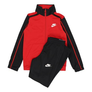 ナイキ NIKE ジュニア ジャージ上下セット ナイキ YTH NSW フューチュラ POLY カフ TS DH9661 （レッド）