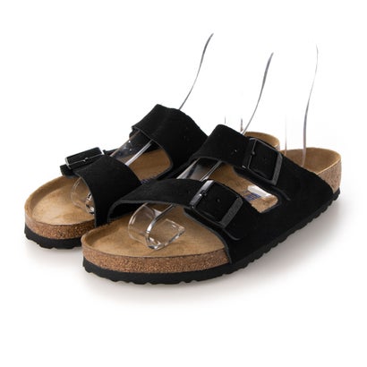 ビルケンシュトック BIRKENSTOCK Arizona SFB Suede【レギュラー幅】 （ブラック）