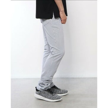 アディダス adidas メンズ ゴルフ ロングパンツ EX STRETCH ACTIVE シアサッカーパンツ HA3263 (他)