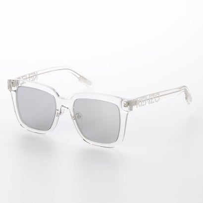 ケンゾー KENZO 黒縁 ファッションサングラス （CLEAR GREY）