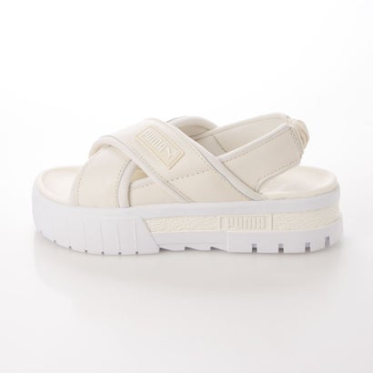 プーマ PUMA WOMENS MAYZE SANDALS/ウィメンズ メイズ サンダル L 軽量 厚底 サンダル 384830 （アイボリー）