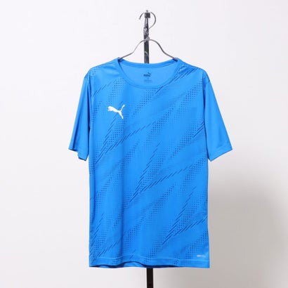 プーマ PUMA メンズ サッカー/フットサル 半袖シャツ INDIVIDUALRISE グラフィック SS Tシャツ 658255 （ブルー）