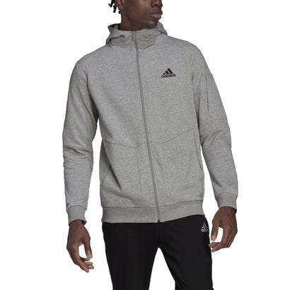 アディダス adidas Essentials4Gameday フルジップパーカー （grey）