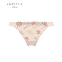 アモスタイル ハ?イ トリンフ? AMOSTYLE BY Triumph AMOSTYLEステッチ ストリングショーツ 1184【返品不可商品】 （ピンク）