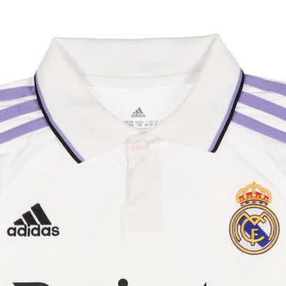 アディダス adidas ジュニア サッカー/フットサル ライセンスシャツ KIDSレアル・マドリードホームレプリカユニフォーム HA2654 (ホワイト)安売り サッカー 用品 セール