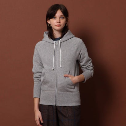 ドレステリア DRESSTERIOR 【新色登場】吊裏毛ジップアップパーカー (ライトグレー)のサムネイル