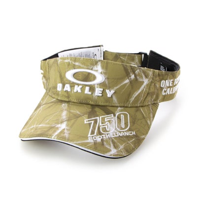 オークリー OAKLEY メンズ ゴルフ サンバイザー OAKLEY FIXED VISOR FA 22.0 FOS901159 （ブラウン）