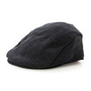 ビスポーク オリジナル Bespoke ORIGINAL 岡本帽子・美濃和紙ニットハンチング （ブラック）