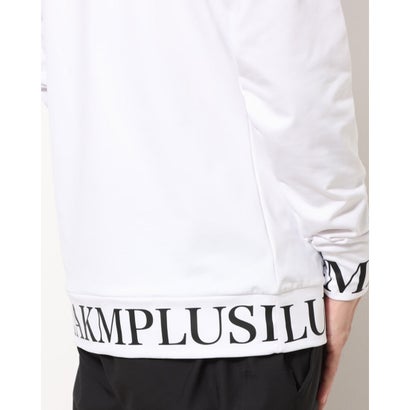 【めつけすぎ】 ウノピゥウノウグァーレトレ 1PIU1UGUALE3 メンズ ゴルフ 長袖シャツ BACK BIG LOGO HIGH NECK T-SHIRTS LAT-22003 (ホワイト):LOCOMALL(ロコンド公式ストア) しなくても