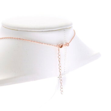 フォリフォリ Folli Follie FASHIONABLY SILVER リングネックレス(ピンクゴールド)