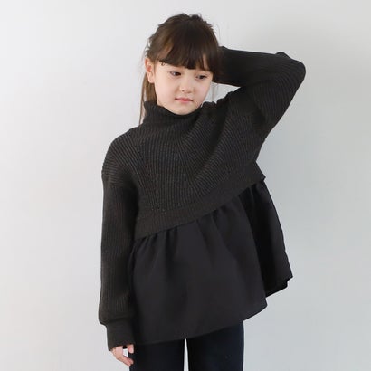 コカ coca 親子お揃いドッキングタートルニット （Gray）のサムネイル