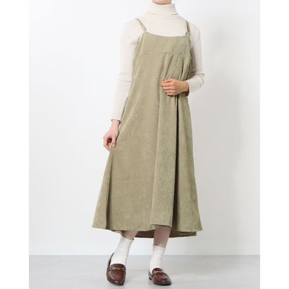 サマンサモスモス ブルー アウトレット Samansa Mos2 blue outlet コーデュロイジャンスカ （ベージュ）のサムネイル