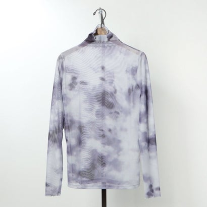 ジュノア JUNOAH 総柄ハイネックシアーインナー （グレー）のサムネイル