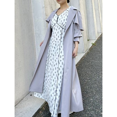 スナイデル SNIDEL 【WEB限定サイズあり】Sustainableグロストレンチコート （LAV）のサムネイル