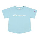 チャンピオン Champion ジュニア 半袖Tシャツ チャンピオン リラックスフィットロゴTシャツ_Champion RELAX FIT T-SHIRT CK-X304 （SAX）