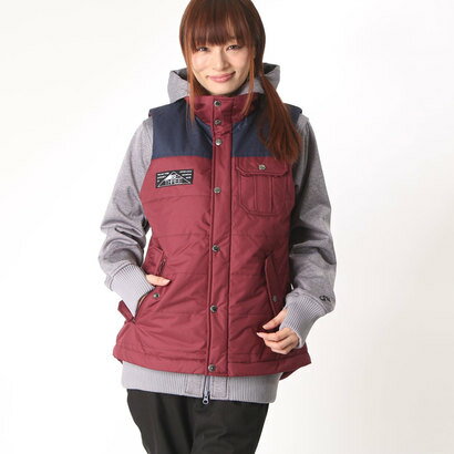 ワンスリー ONE THREE レディース スノーボード ジャケット VEST ON JKT OJT89001