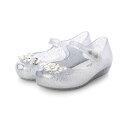 メリッサ melissa MINI MELISSA ULTRAGIRL CHROME FLOWER BB （CLEAR GLITTER SILVER）