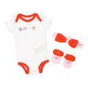 ナイキ NIKE ジュニア ロンパースセット HEADBAND BODYSUIT BOOTIE 3PIECE SET NN0901-61【返品不可商品】 （White）