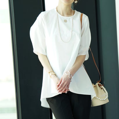 ヴィリーナ VIRINA チューリップブラウス （ホワイト）のサムネイル