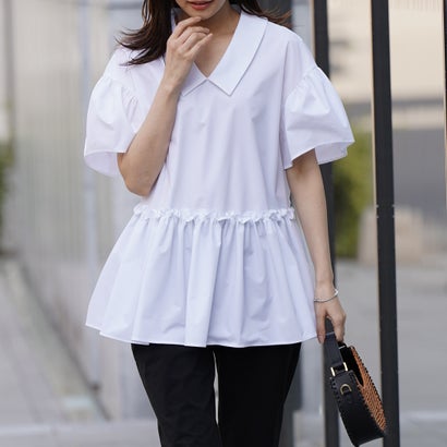 ヴィリーナ VIRINA シェリーブラウス （ホワイト）のサムネイル