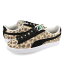 ס PUMA SUEDE ANIMAL GRANOLA/BLACK/WHITE