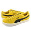 ס PUMA SUEDE STAPLE FRESH PEAR/SUN RAY YELLOW