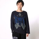 【アウトレット】チャイハネ チャイハネ バッファローメンズTシャツ (ネイビー)