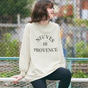 コカ coca OEミニ裏毛プリントスウェット (Ivory) コカ coca OEミニ裏毛プリントスウェット (Ivory)