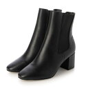 ピエディヌーディ PIEDI NUDI 本革 ヒールアップ チェルシーブーツ （BLK）