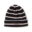 ケボズ KEBOZ BORDER BEANIE （NAVY）