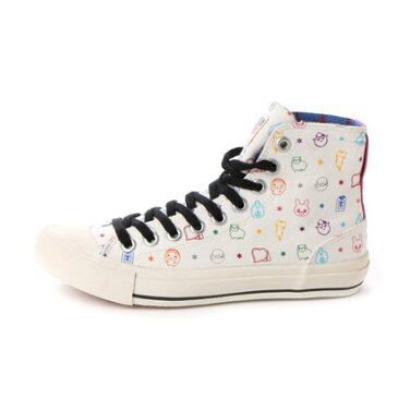ユービック UBIQ ラブライブ!× コレクション μ's WHITE MULTIスニーカー (WHITE)