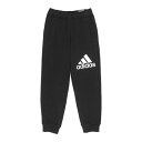 アディダス adidas ジュニア スウェットロングパンツ エッセンシャルズ レギュラーフィット ビッグロゴ コットンパンツ H47140 （ブラック/ホワイト）