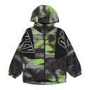 オークリー OAKLEY ジュニア ウインドジャケット ENHANCE WIND WARM JKT YTR 6.0 FOA405763 （GREEN PRINT）