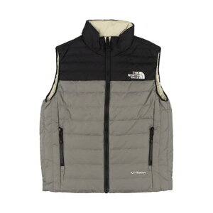 ザ ノース フェイス THE NORTH FACE ザ ノースフェイス キッズ ヌプシ ダウンベスト NJ3NN30S 韓国 リバーシブル アウター THE NORTH FACE KIDS REVERSIBLE NUPTSE VEST （ダークグレー）