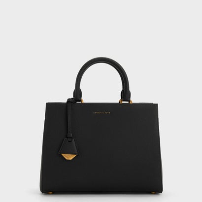 Mirabelle ミラベル ストラクチャーハンドバッグ 【再入荷】（Black）のサムネイル