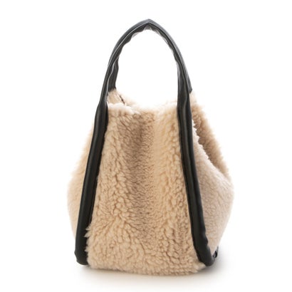 クーコ COOCO ボアミニ2WAYトートバッグ （アイボリー）のサムネイル