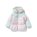 シューラルー キッズ SHOO・LA・RUE/Kids 【110-140cm/撥水】GIRLS中綿2WAYブルゾン （ライトパープル(581)）