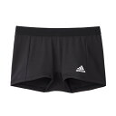 アディダス adidas ハーフショーツ サイドロゴ 吸汗速乾【返品不可商品】 （ブラック）