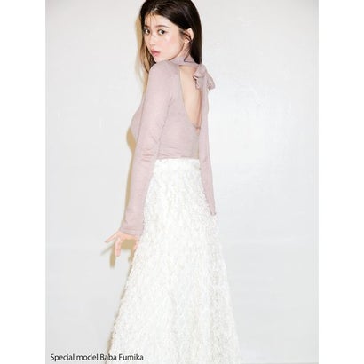 スナイデル SNIDEL ジャガードフレアスカート （WHT）のサムネイル