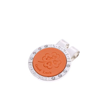 ゴルフ マーカー X724MKレザークロOG X-724