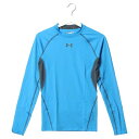 アンダーアーマー UNDER ARMOUR メンズ ヒートギア コンプレッション 長袖 1257471 (BLUExGREY)