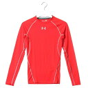 アンダーアーマー UNDER ARMOUR メンズ ヒートギア コンプレッション 長袖 1257471(REDxSTEEL)